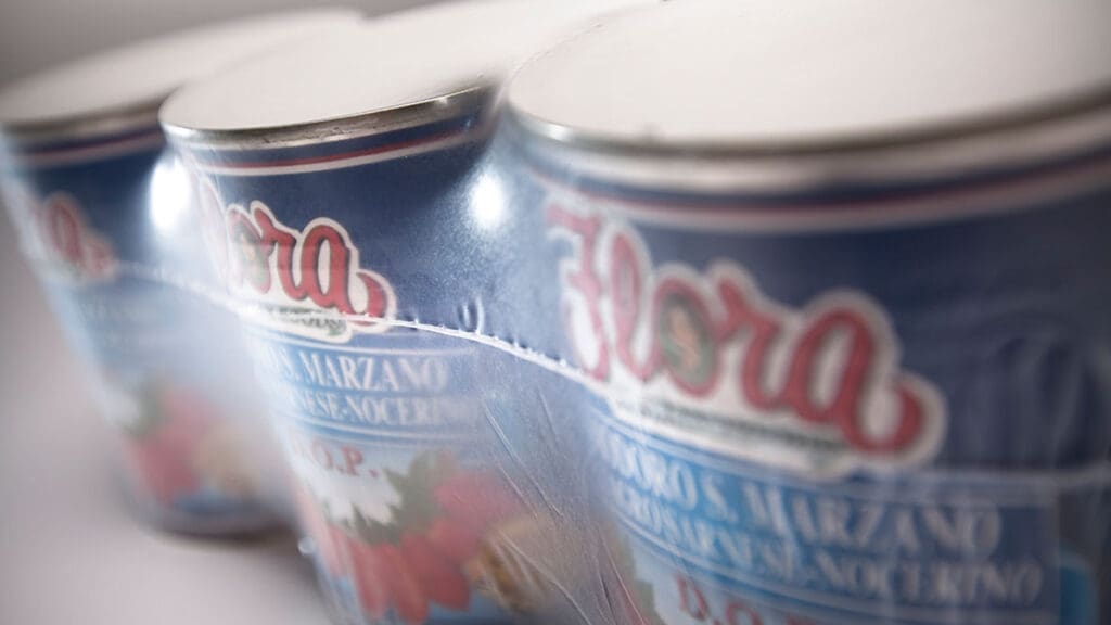 Multi-packaged product of three