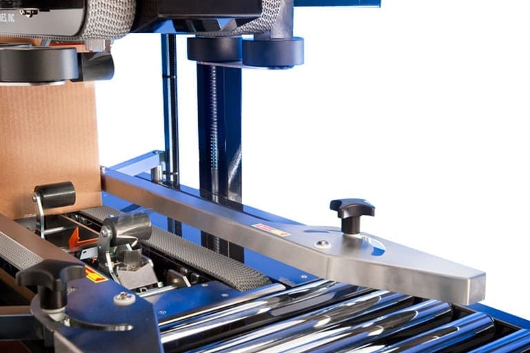Adjustable side rails of the TB-2 case taper