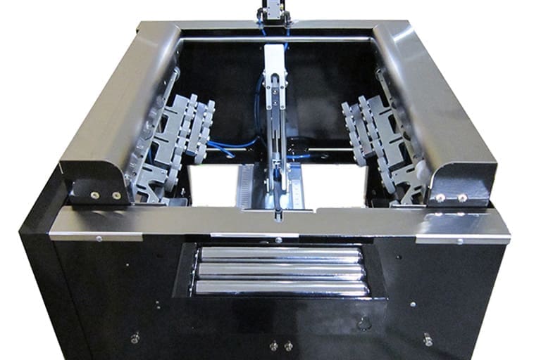 Stainless steel wear surfaces of the EX-CF case former