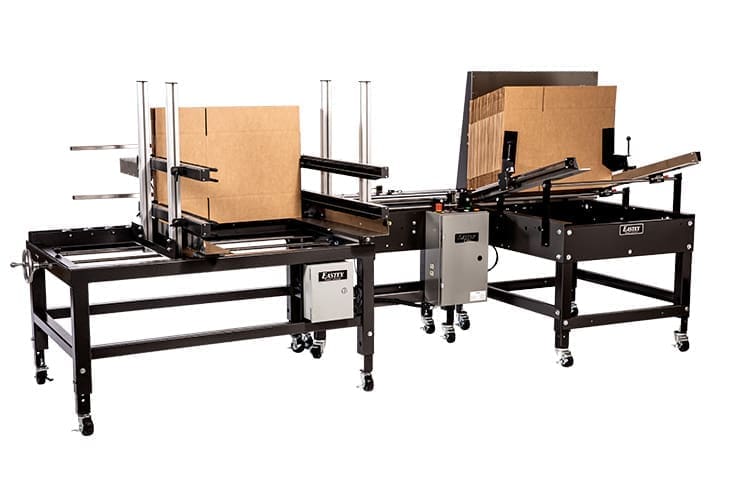 Vertical case transport system VCTS