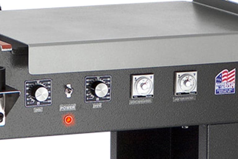 Semi-automatic l sealer control panel with automatic cycle timing