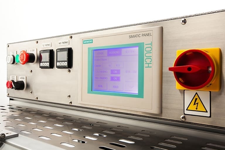HMI user interface of the VSA1721