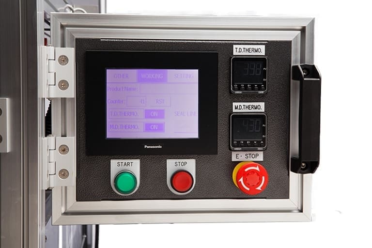 User interface of the VSA2530