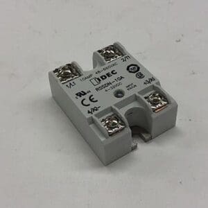 Here's an alt tag for the image: Solid state relay, 10 amp, 48-660VAC.