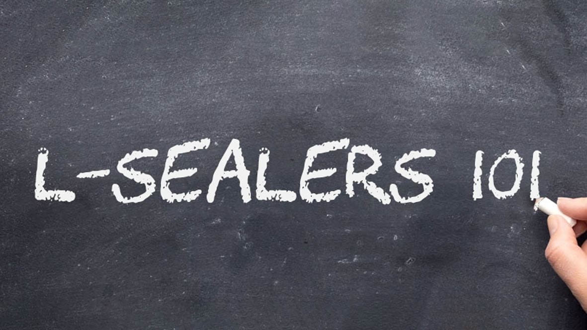 L-Sealers 101 written on chalkboard.