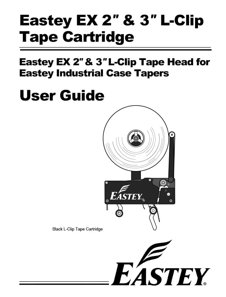 Eastey EX tape cartridge user guide.