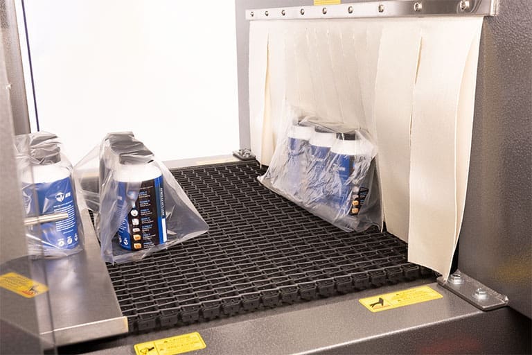 Sealing film on the ECB25A