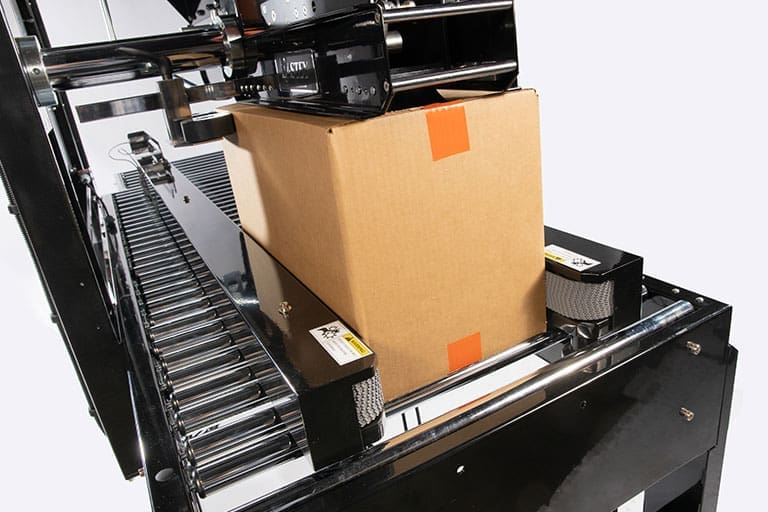An automated box taping machine from Eastey